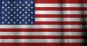 The flag of the United States of America.
