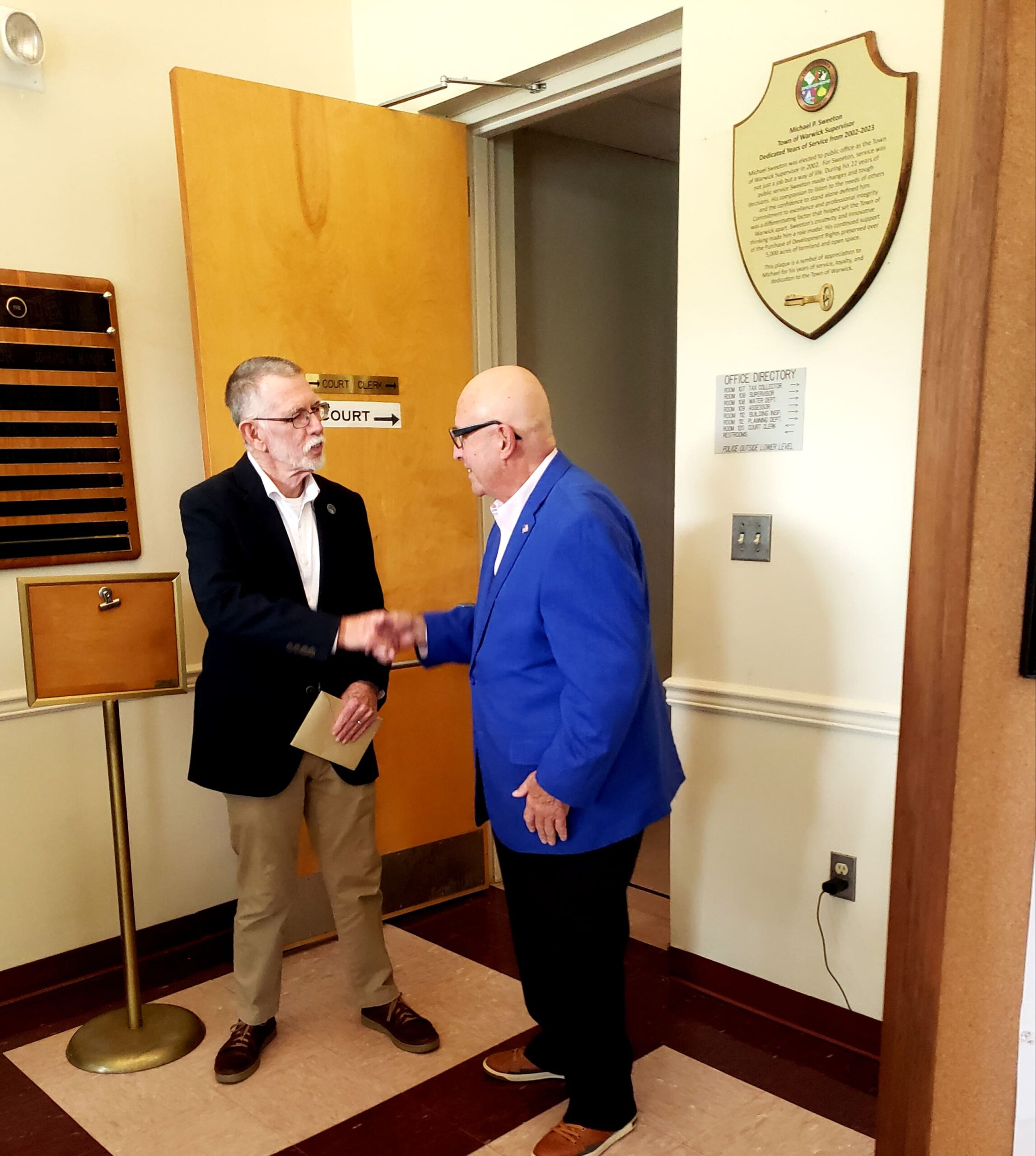 Michael Sweeton and Vince Copello