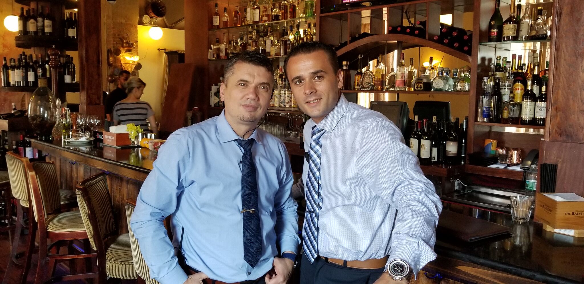 Nick Ahmetaj and Tony Silaj